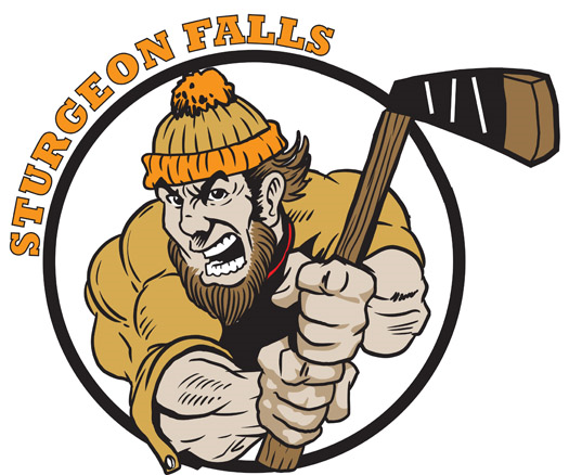 Sturgeon Falls Lumberjacks 2010-Pres Primary Logo iron on heat transfer